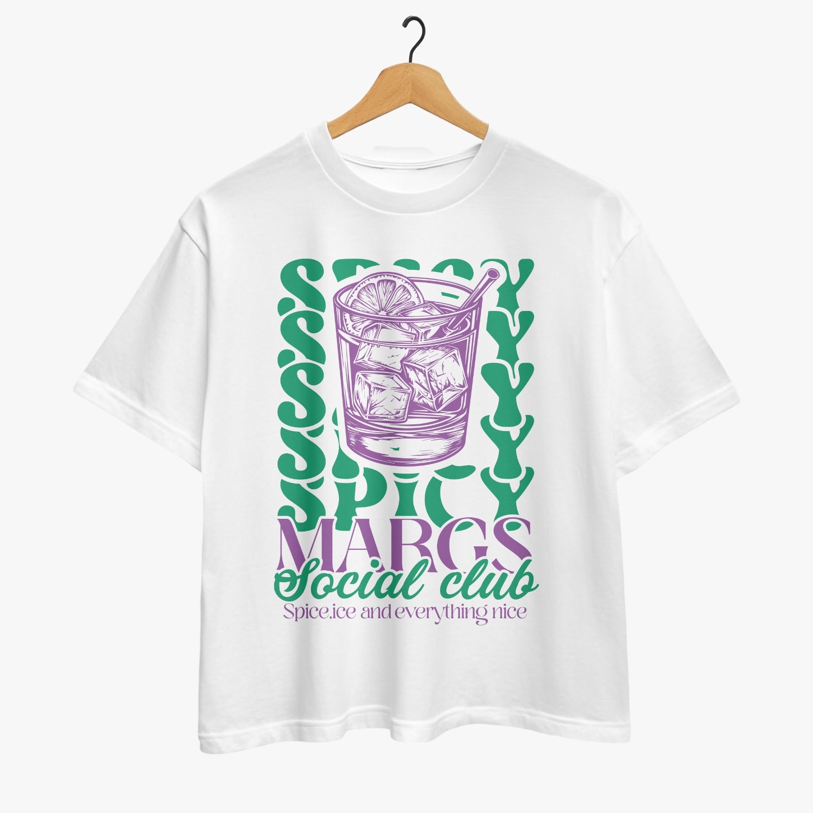 Spicy Margs Social Club Oversized T-shirt