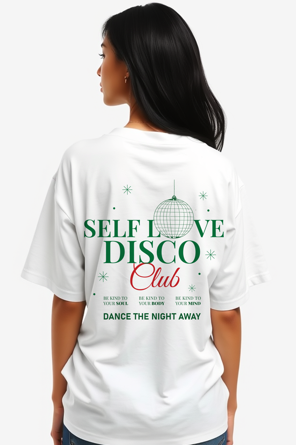 Self Love Disco Club Oversized T-shirt