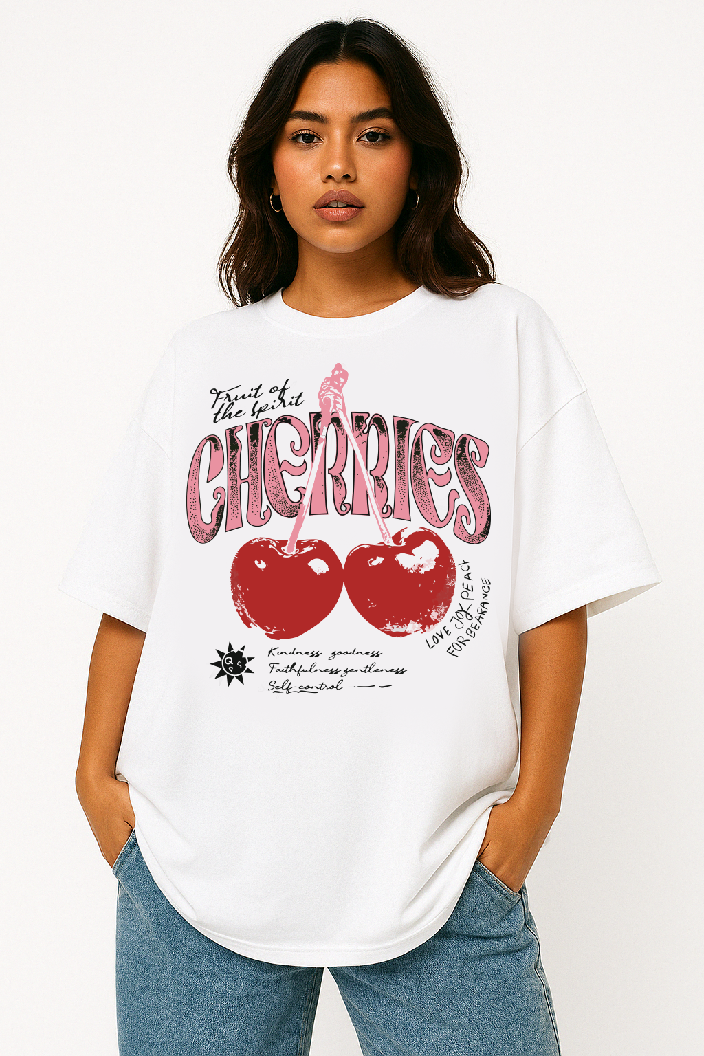 Cherries Oversized T-shirt