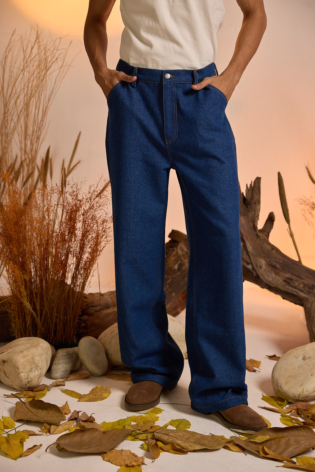 Vintage Straight Fit Jeans