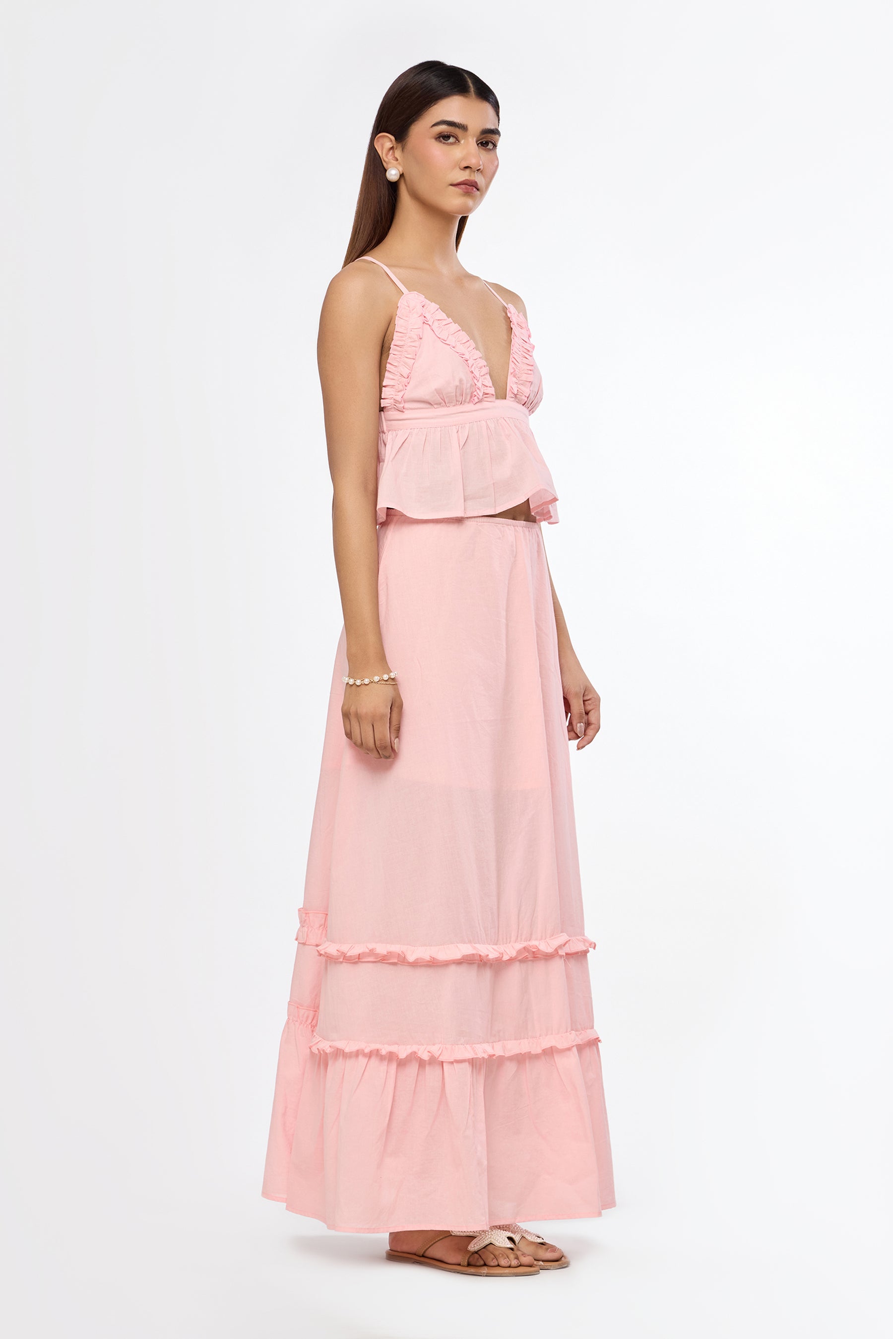 Soft Pink Breeze Co-Ord Set
