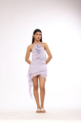 Lavender Whisper Ruffle Co-Ord Set