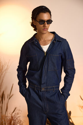 Relaxed-Fit Boiler Suit