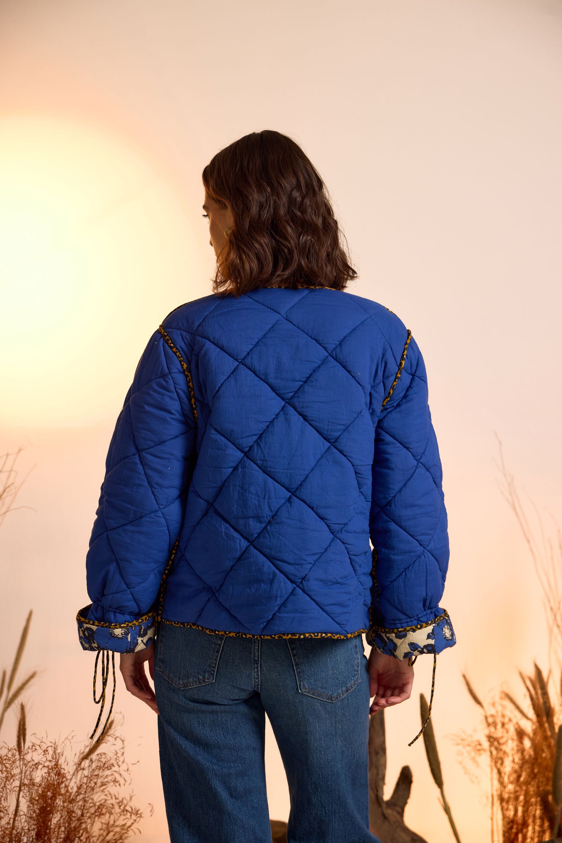 Bloom Reversible Quilted Jacket