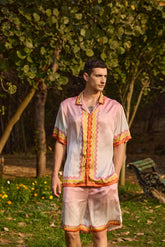Men's Ombre Printed Shirt