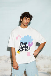 Keep Em' Curious Oversized T-shirt