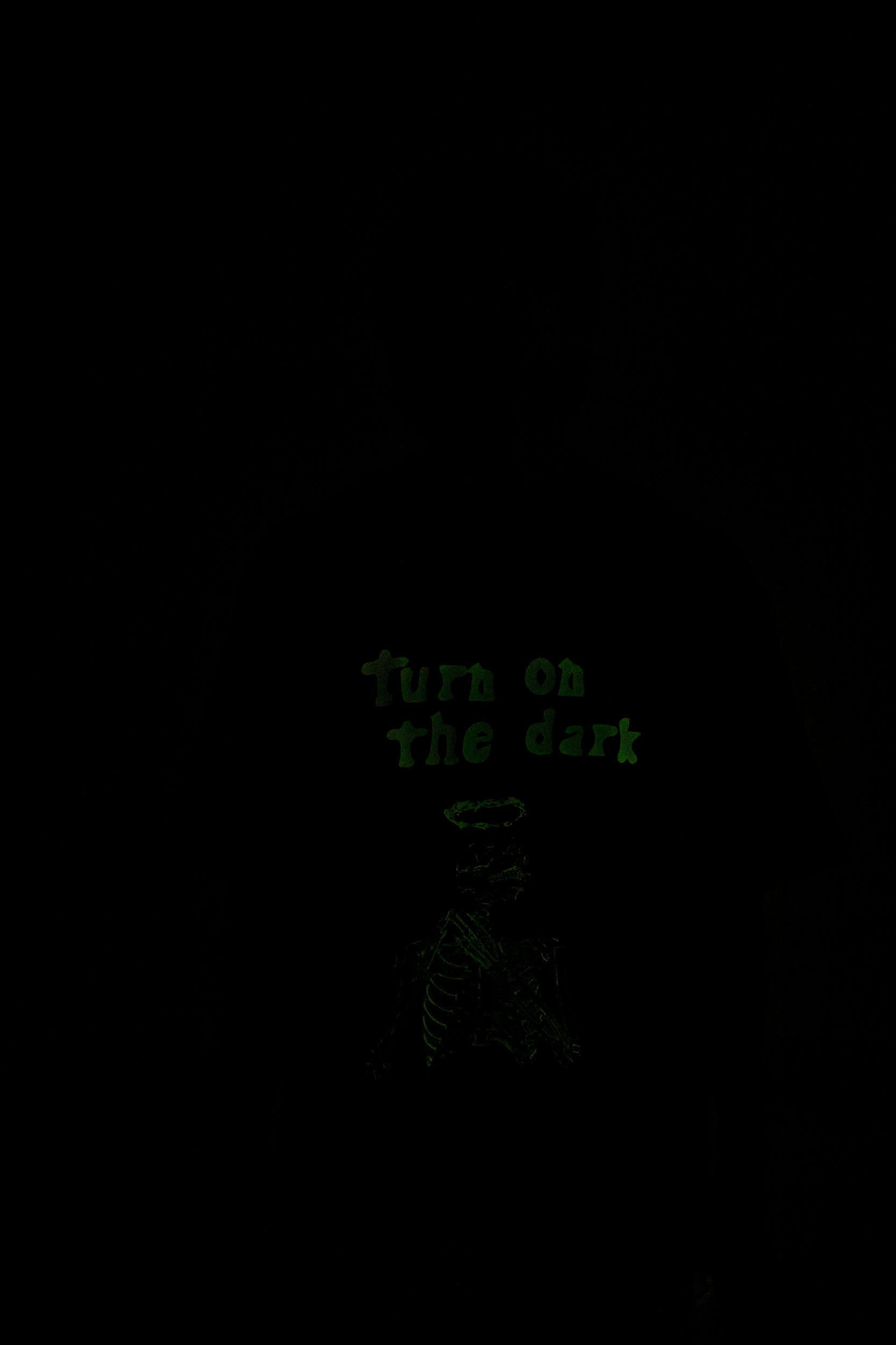 Turn On The Dark Oversized T-shirt (Glow in the dark T-shirt)