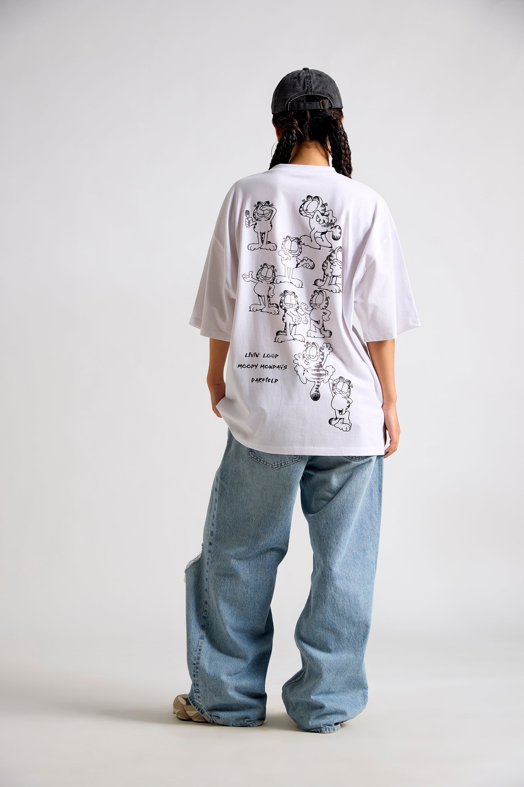 Garfield:Moody Mondays Oversized T-shirt