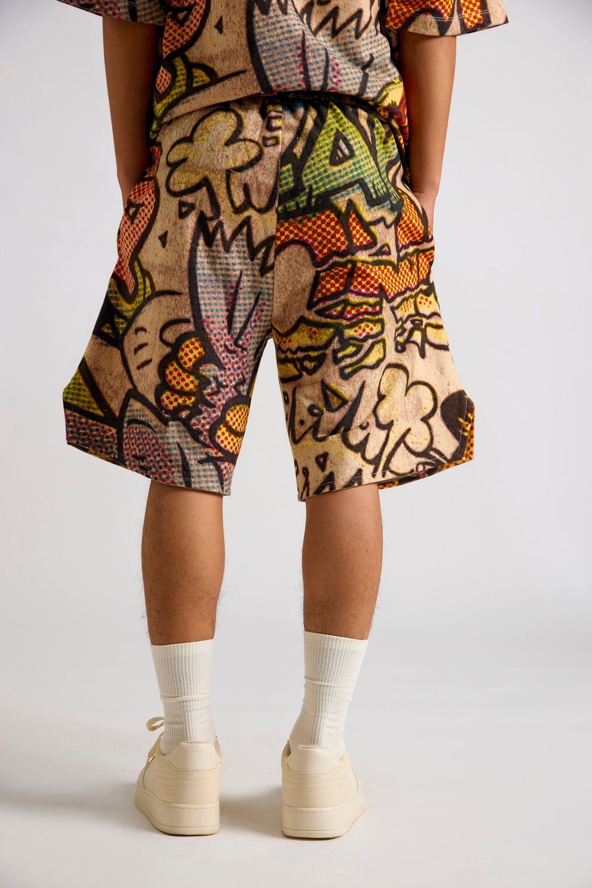 Garfield:Blown Out Printed Men's Shorts