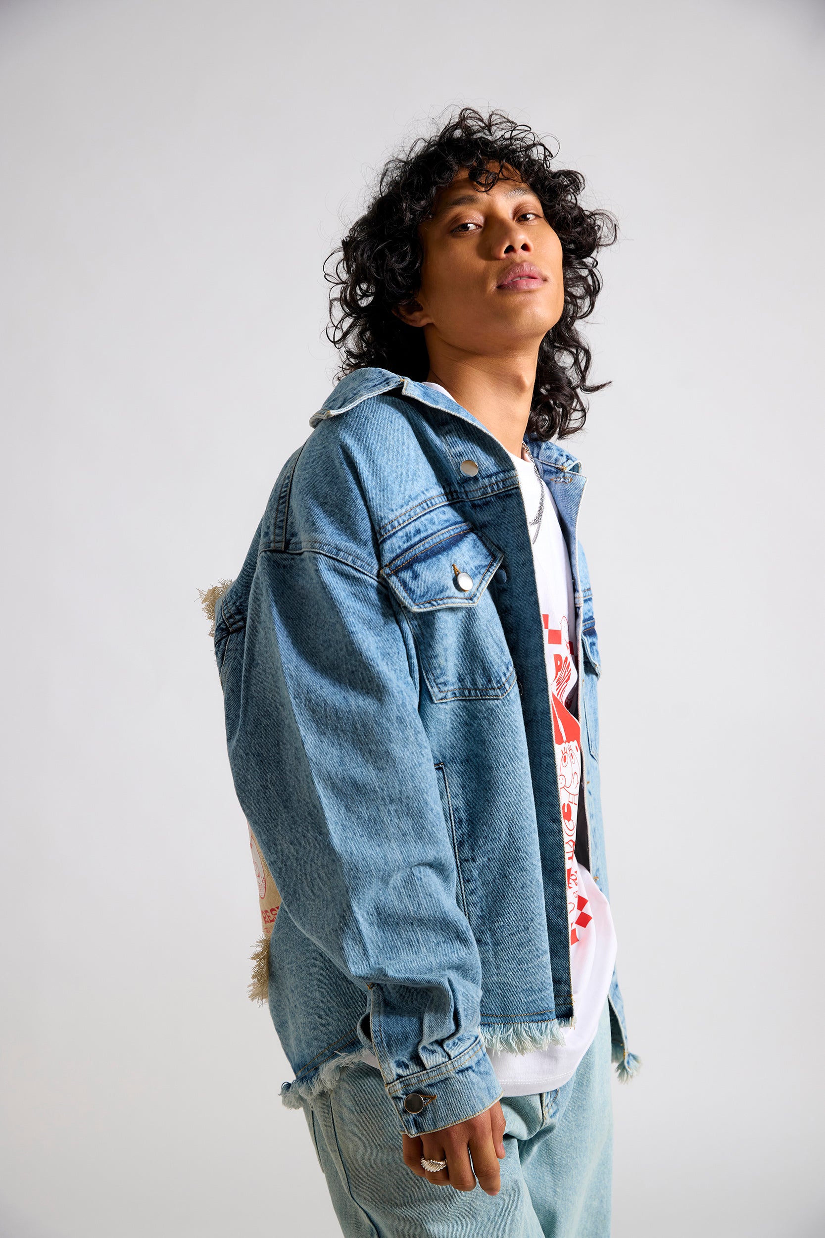 Fashion Summer Denim Jacket For Men Denim Mens Casual Jackets For