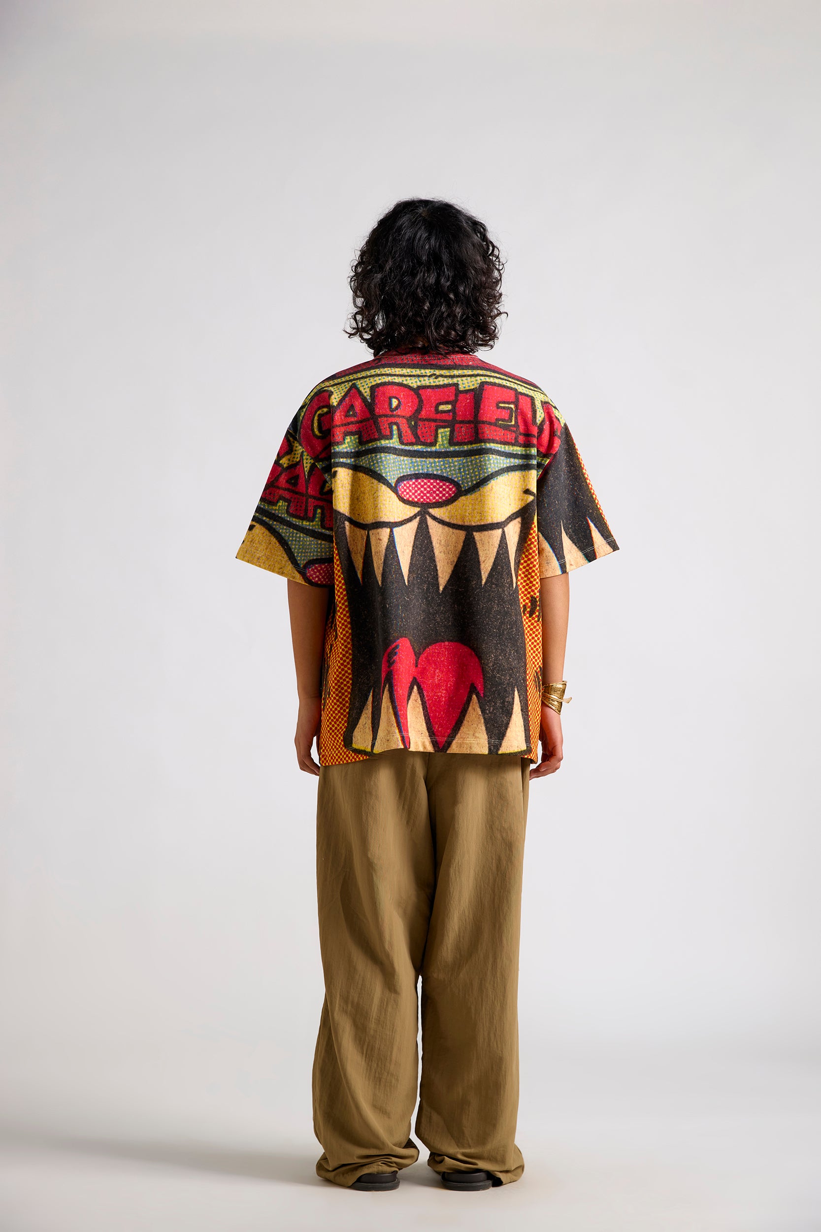 Garfield: Shout Out Loud Men's Oversized T-shirt
