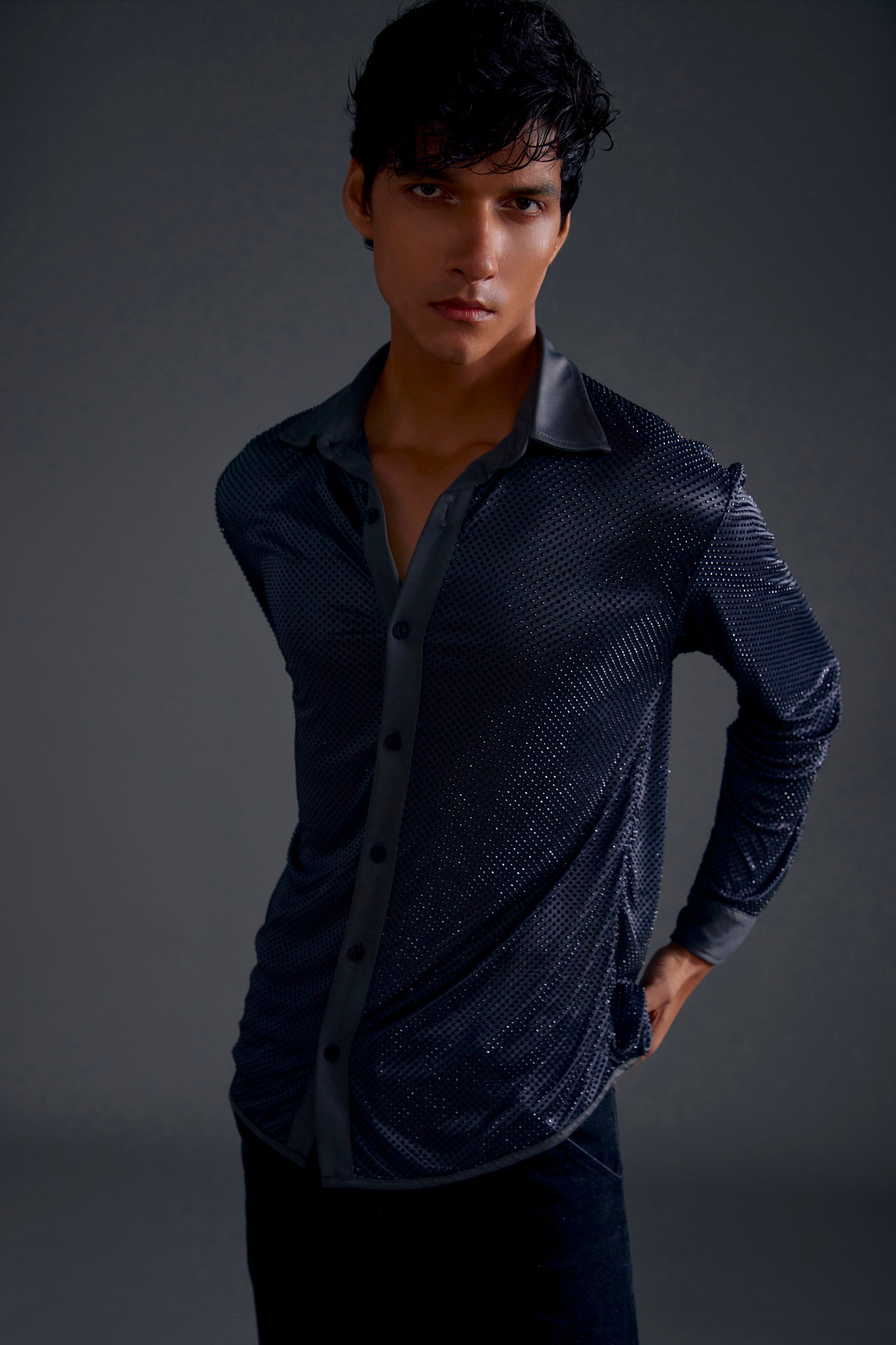Midnight Stone Pressed Shirt