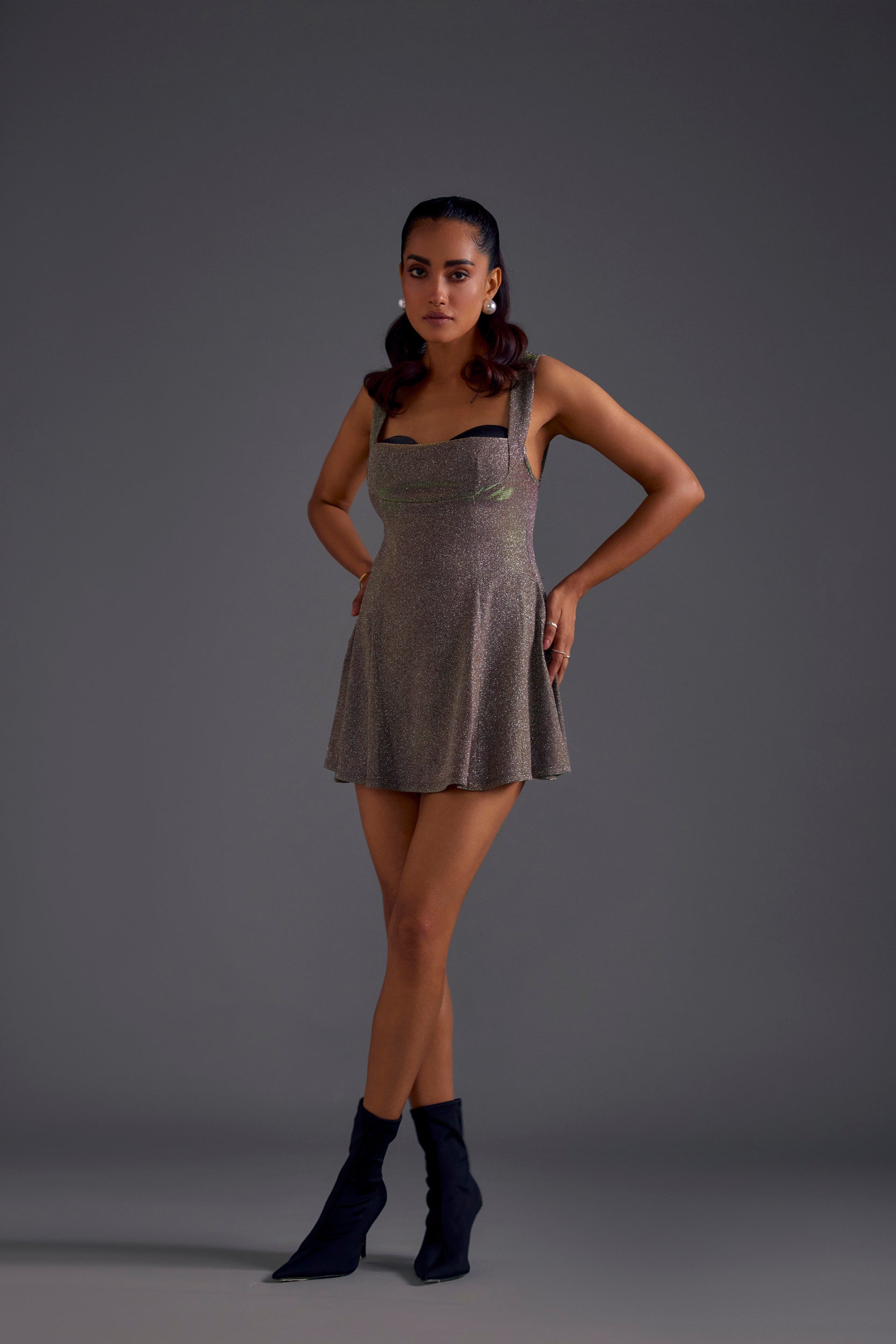 Stardust Cup Detail Dress