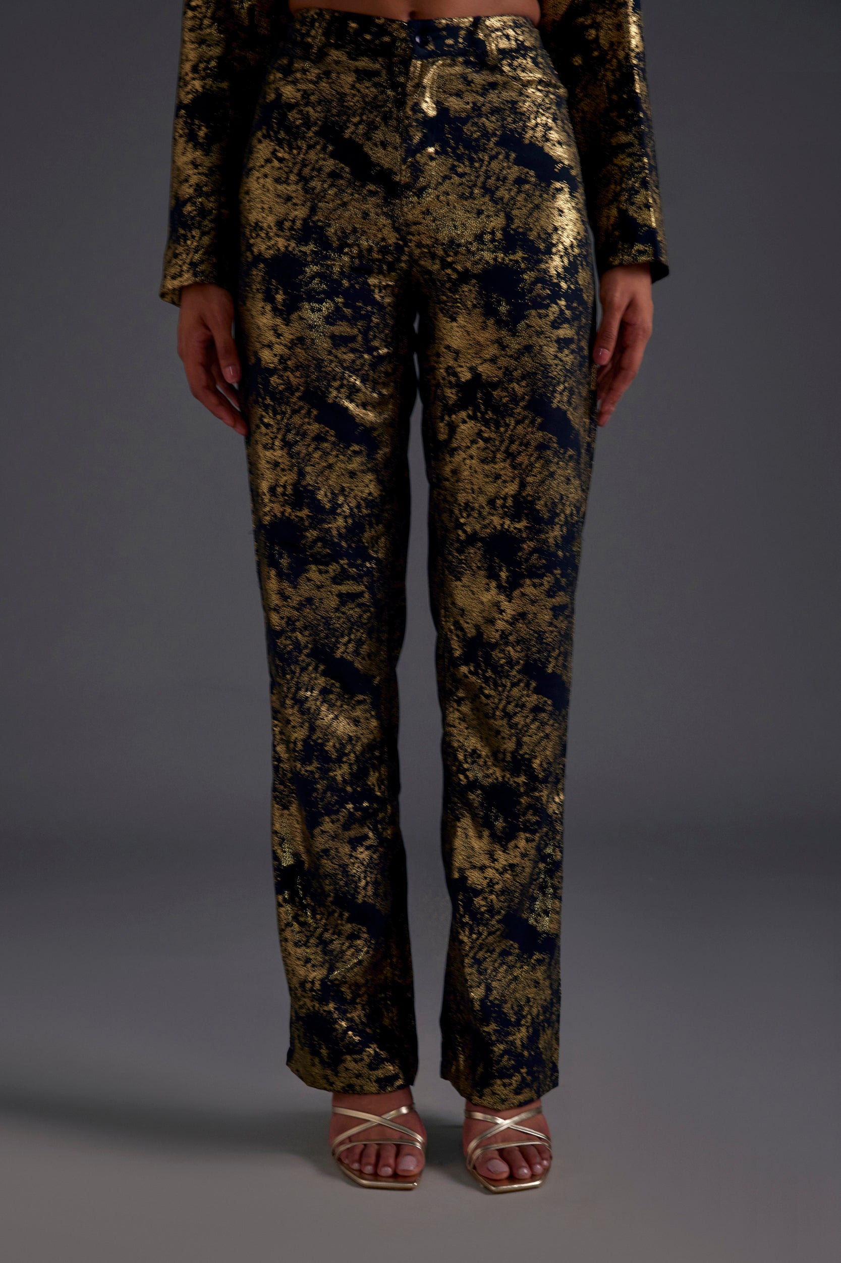 Gold Heathermoss Trousers