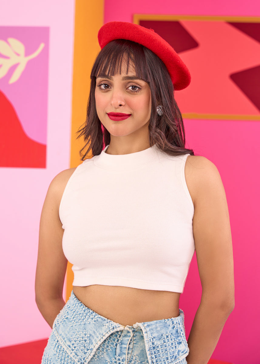 トップス CHIEKO classy tank-top Buy KEX Women Tank Top Online | Ajio.com