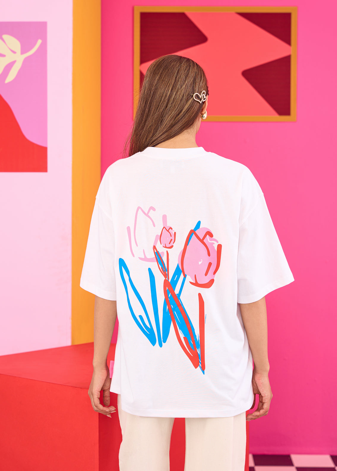 Emily in Paris: It's Like Wearing Poetry Oversized T-shirt