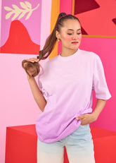 Lavender Ombre Oversized T-shirt