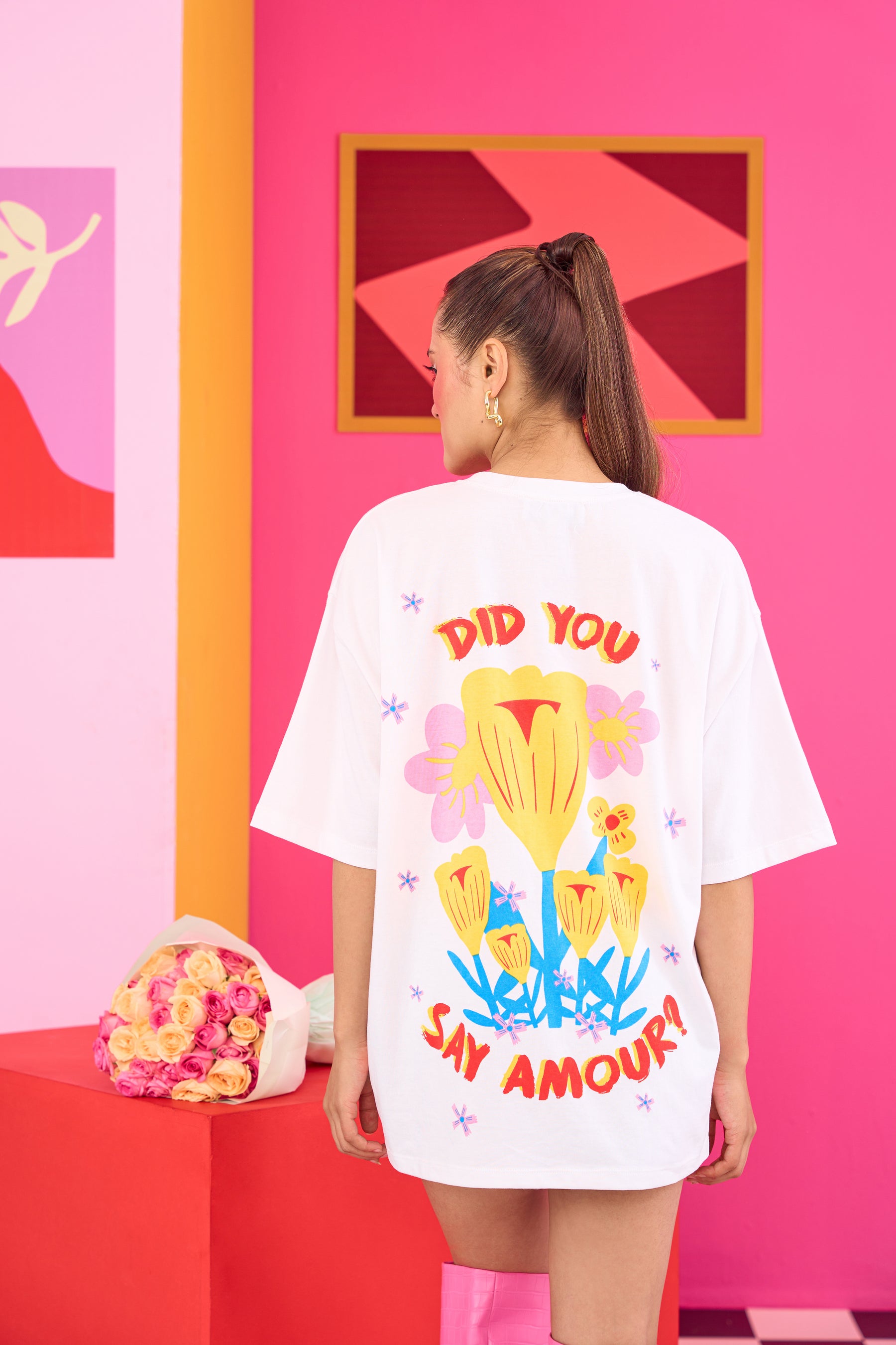 Did You Say Amour Oversized Tshirt