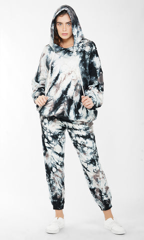 Tie & Dye Over-sized Hoodie and Joggers Set