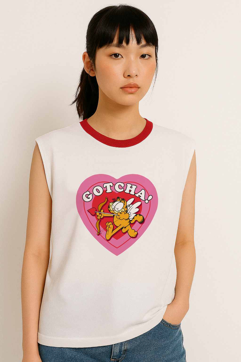 Garfield “Gotcha!” Sleeveless Tee