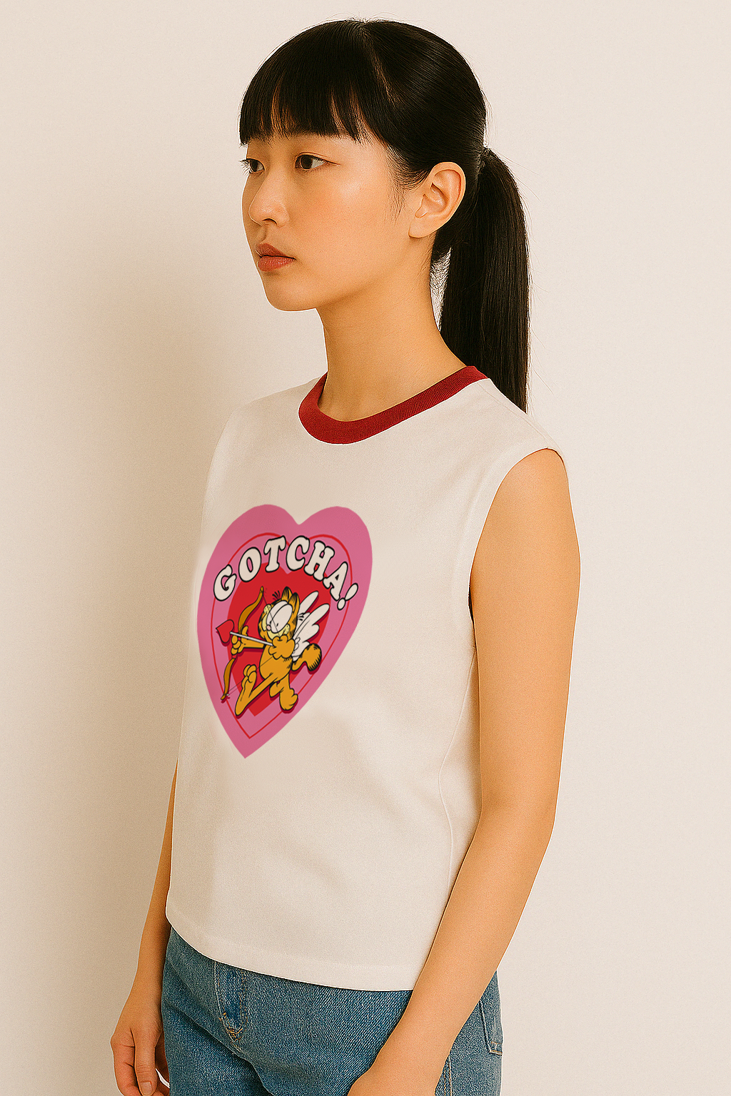 Garfield “Gotcha!” Sleeveless Tee