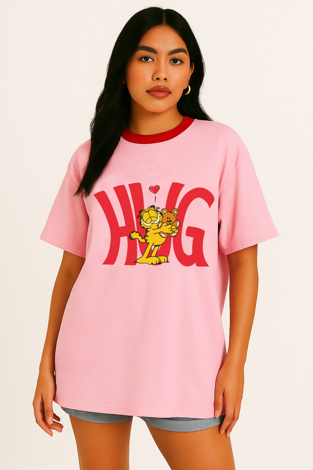 Garfield “HUG” Oversized T-Shirt