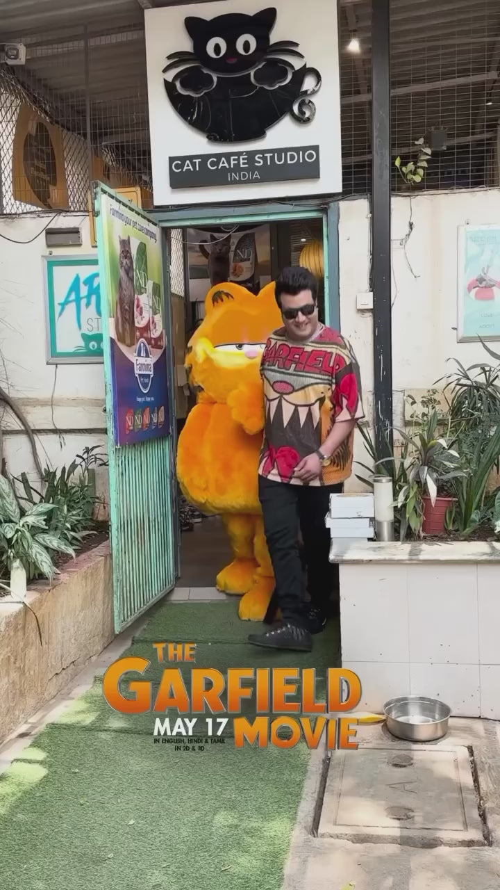 Garfield: Shout Out Loud Men's Oversized T-shirt