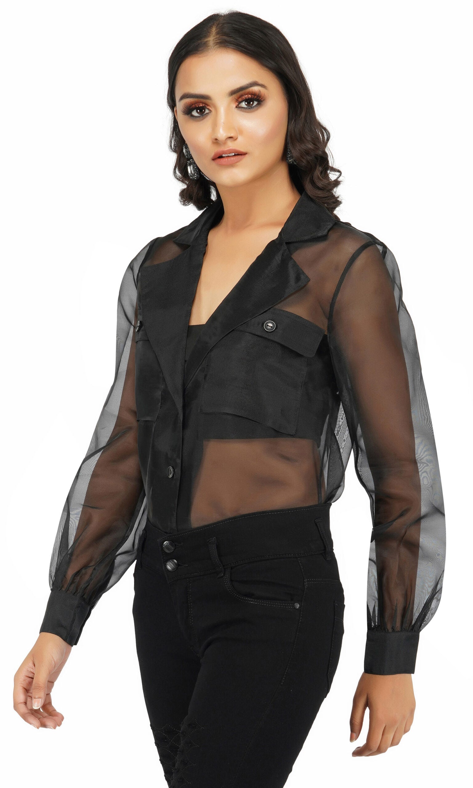 Transparent Nylon Jacket