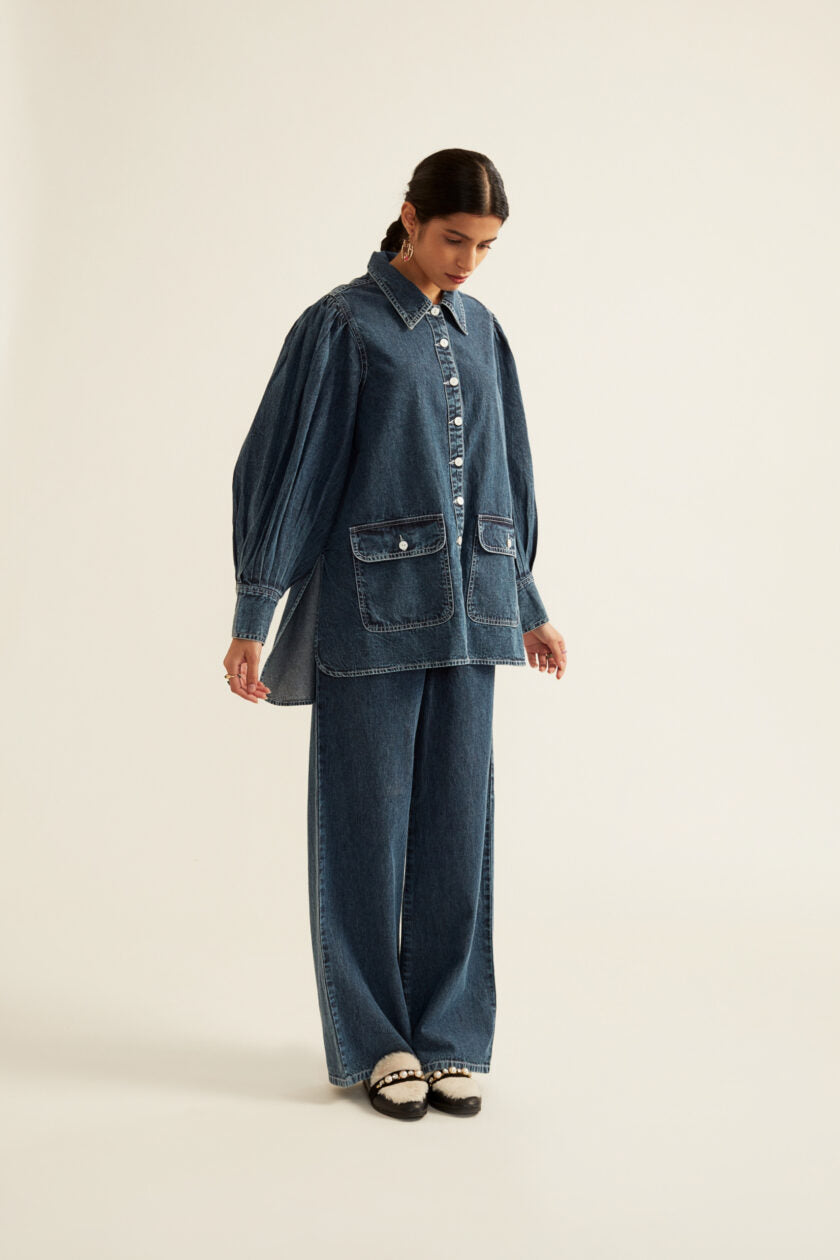 Straight Fit Denim Jeans