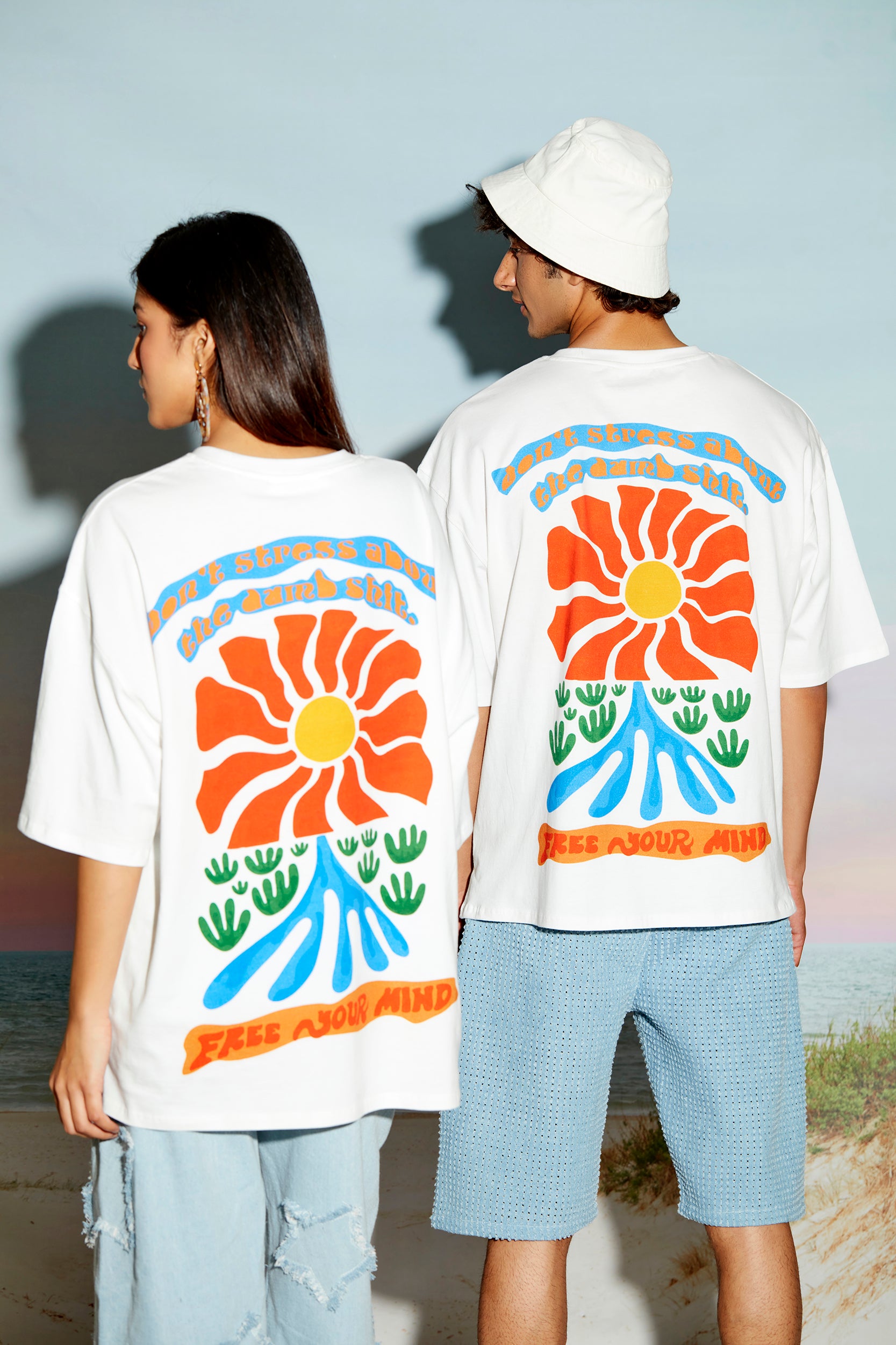 Free Your Mind Unisex Oversized T-shirt