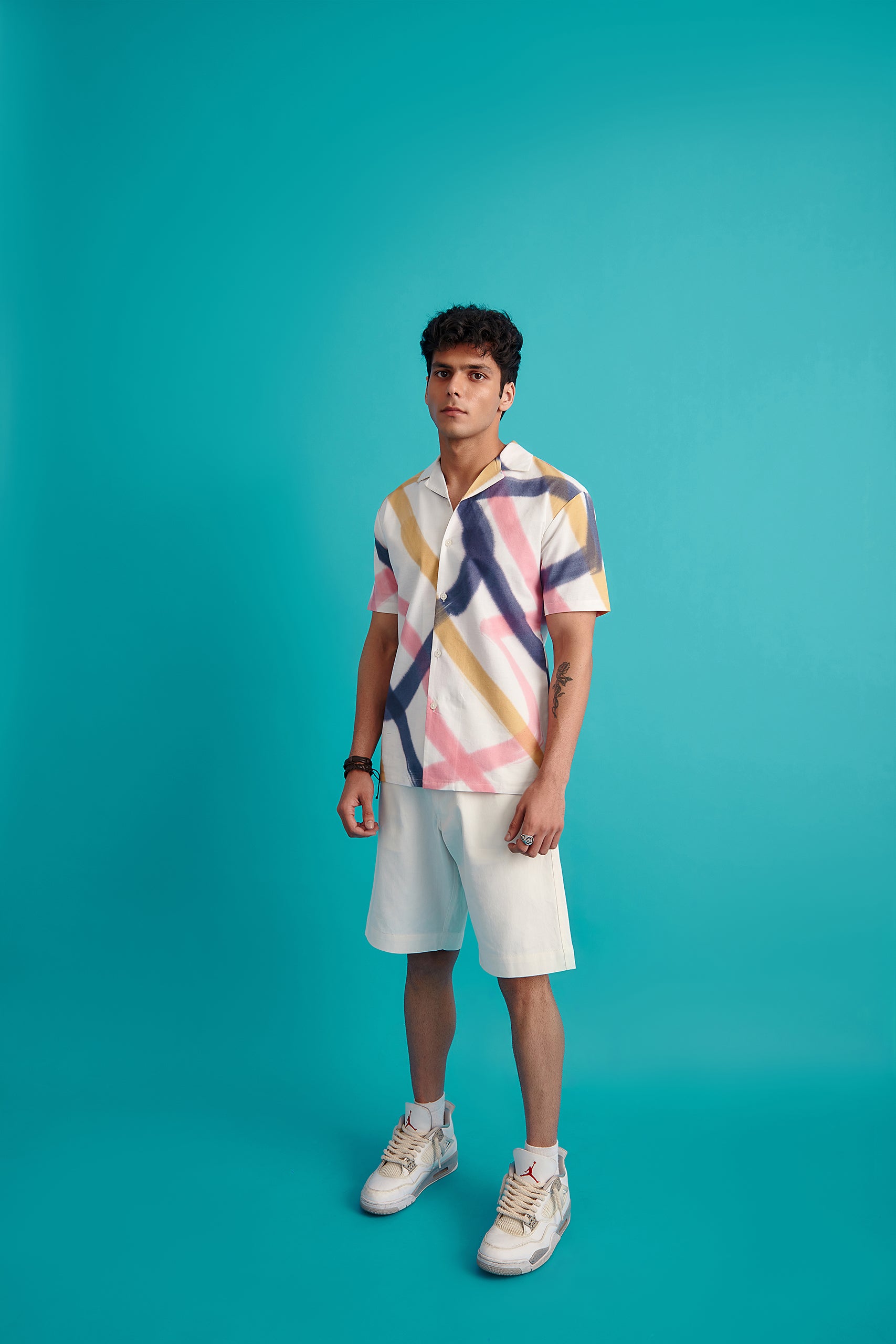 Watercolour Print Shirt