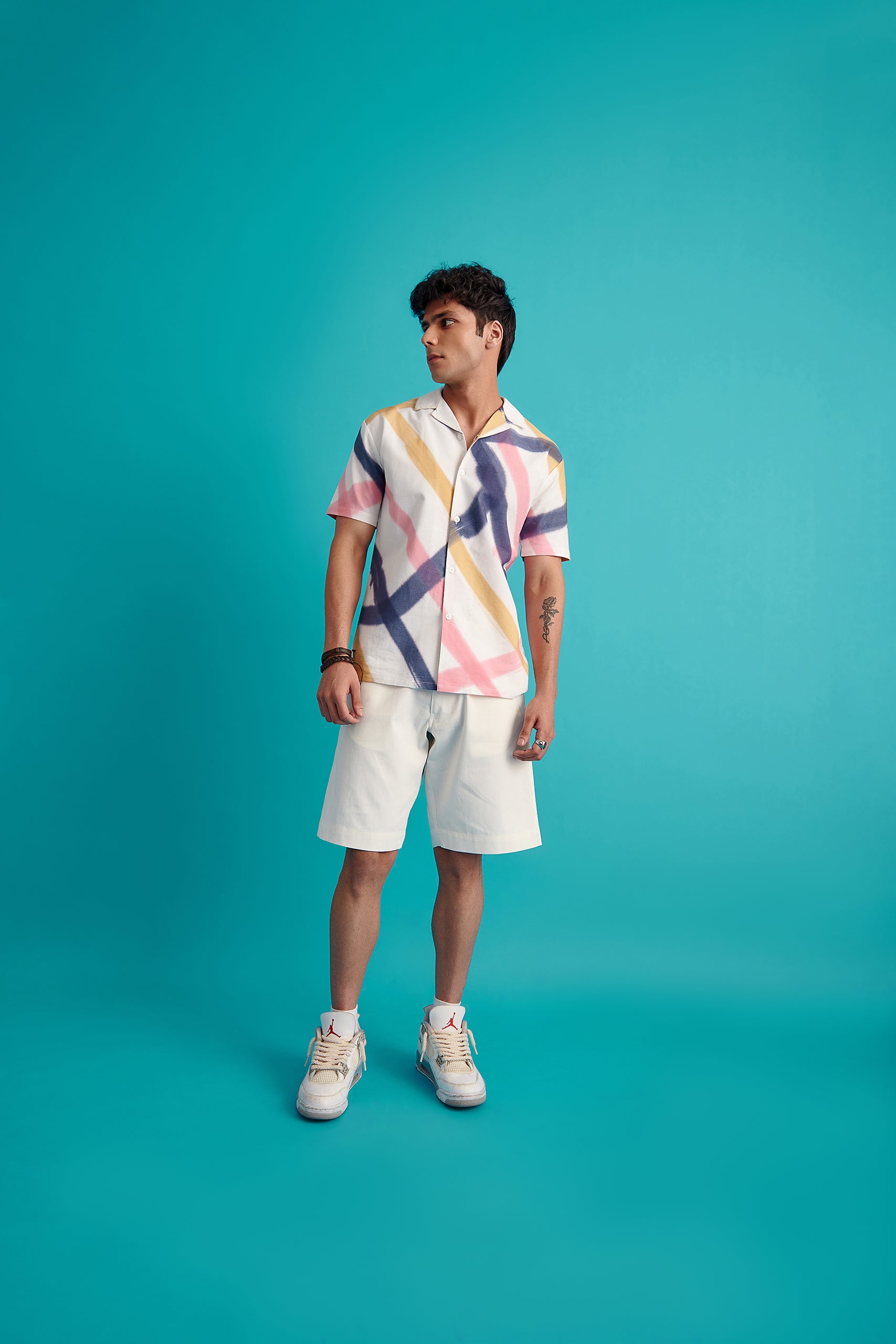 Watercolour Print Shirt