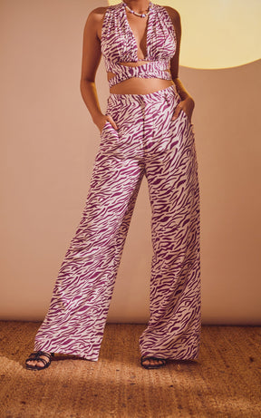 Abstract Print Trouser