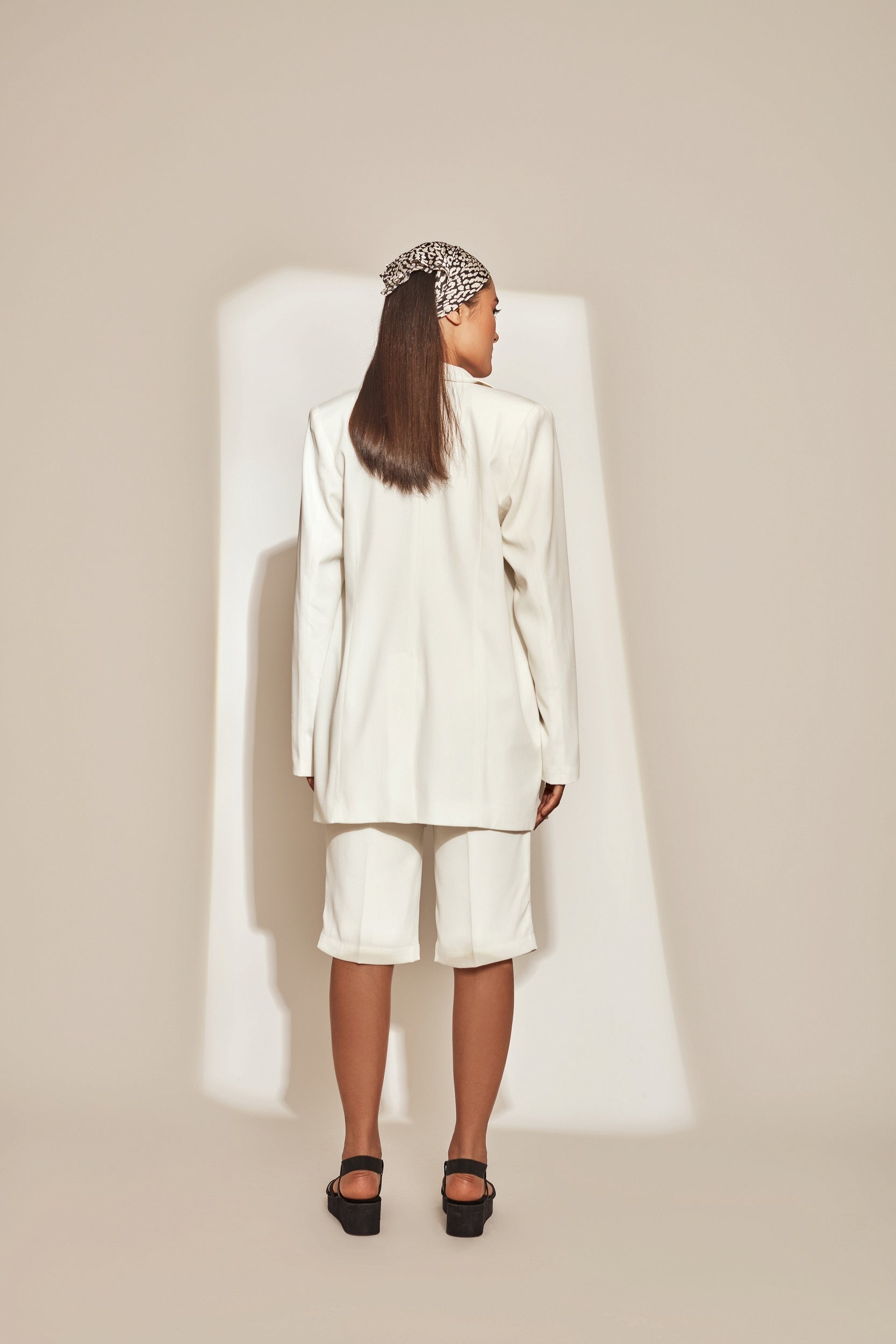 White Oversized Blazer